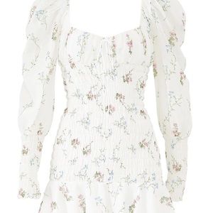 For Love & Lemons Dixon Floral Mini Dress - Size Small